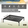 L-type mesh pet bed with ventilation and heat dissipation, stable and durable structure, suitable for small and medium-sized cats and dogs
