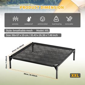 XXL-type mesh pet bed with ventilation and heat dissipation, stable and durable structure, suitable for small and medium-sized cats and dogs