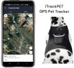 NEW GPS GSM Pet Tracker Rechargeable Water Resistant Tracking Device Size:L