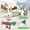 Upgraded Duck Dog Toys for Aggressive Chewers Puppy Toys with Crinkle Paper and Squeaker, Interactive Tug of War Dog Toy for Small, Medium