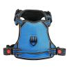Dog Harness for Large Dogs, No Pull Adjustable Dog Vest Pet Harness, with 5ft Leash, Handle, Metal Rings, Buckles