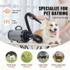 Dog Dryer, 2000W/2.7HP Dog Blow Dryer, Pet Grooming Dryer with Adjustable Speed and Temperature Control