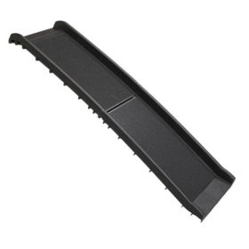 Portable Foldable Pet Ramp Ladder For Dirt Bike Truck - Black (Option: Black)