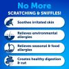 Dog Allergy Relief Chews Itching Skin Relief for Dogs Fish Oil Omega 3 Seasonal Allergies Pills Skin & Coat Anti ItchHot Spots Treatment Canine Immune