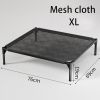 Pet Bed, No Assembly Required, Foldable, Portable, Waterproof & Moisture-Proof, Breathable & Antibacterial, All-Season Sleeping Mat for Cats and Dogs