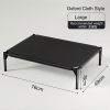 Pet Bed, No Assembly Required, Foldable, Portable, Waterproof & Moisture-Proof, Breathable & Antibacterial, All-Season Sleeping Mat for Cats and Dogs